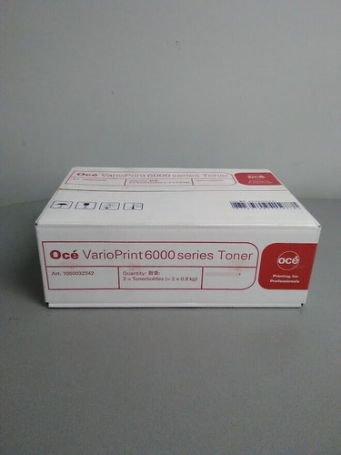 Oce 1060032342 Varioprint 6000 Series Black Toner 2-pack Cch