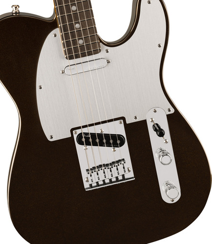Fender American Ultra Telecaster - Guitarra Eléctrica Tx Tea Color Negro Material Del Diapasón Ébano Orientación De La Mano Diestro