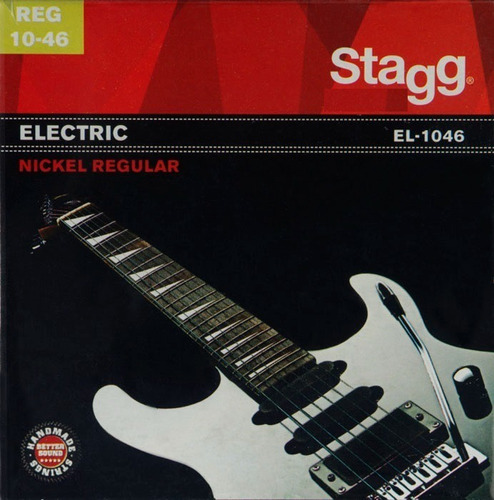 Stagg El1046 Encordado Guitarra Electrica 10-46