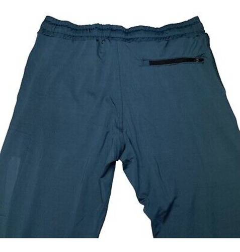 Pants Deportivo Para Correr Natori Hombre Jogger Azul