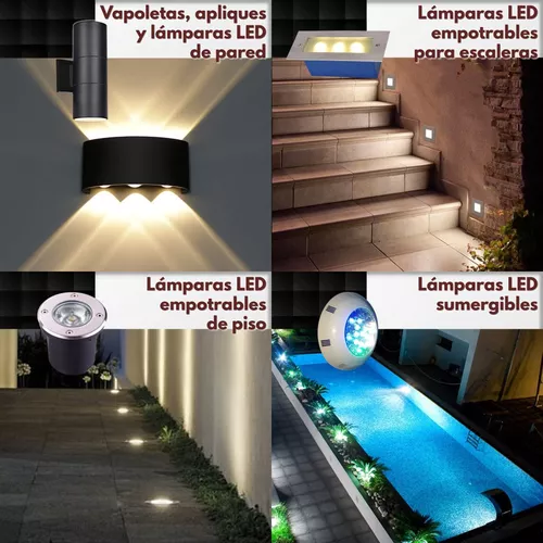 Lámparas para Espejo, SOLMORE Luce para Baño, Luce Armario con Espejo  Lámpara Baño IP44 40 cm, Luz Blanca 4000 K
