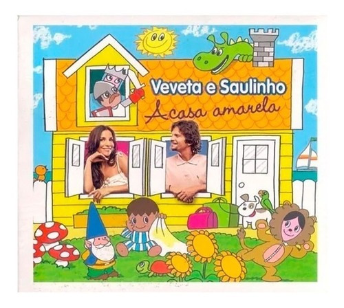 Cd Veveta E Saulinho A Casa Amarela Ivete Sangalo Orig Novo