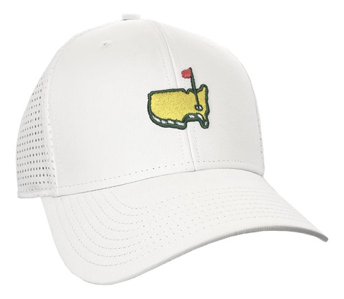 Authentic Masters Perforated Performance Hat (blanco), Talla