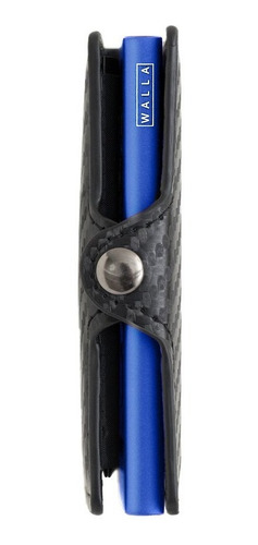 Imagen 3 de 4 de Billetera Walla Wallets - Carbono Black & Blue