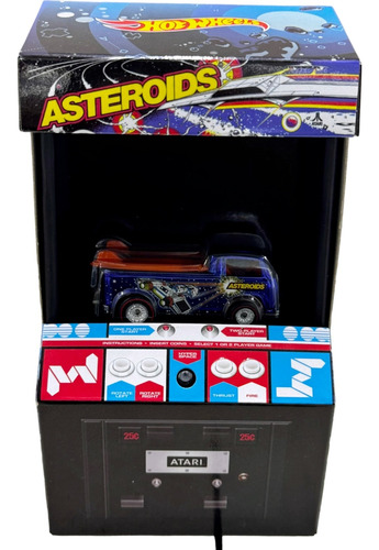 Hot Wheels Beach Bomb Pickup 2013 Sdcc Atari Asteroids 1/64 