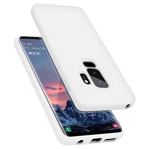 Funda Para Samsung Galaxy S9 Plus Blanco 6.2 Pulgada Silicon