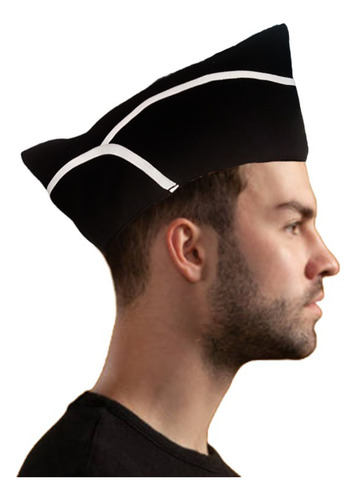 5 Gorros Tipo Taquero, Para Cocinero, Ligero
