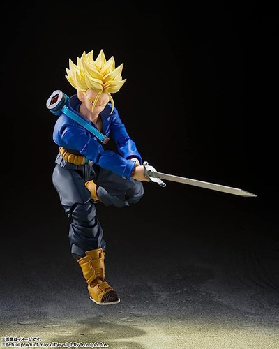 Drago Ball S.h. Figuarts Super Saiyan Trunks Future Bandai (Usado)