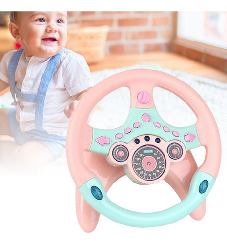 Volante De Simulación Para Niños, Volante Portátil Con
