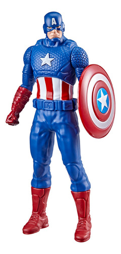 Muñeco 14 Cm  Avengers Heroes  Capitan America Marvel Hasbro