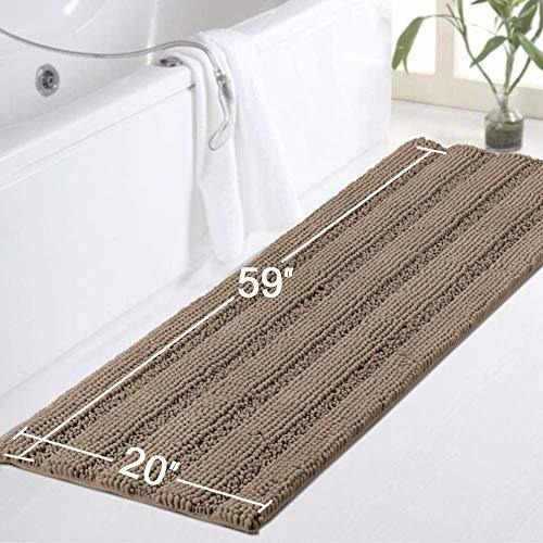Juego De Alfombras De Baño Turquoize Chenille - 59puLG X