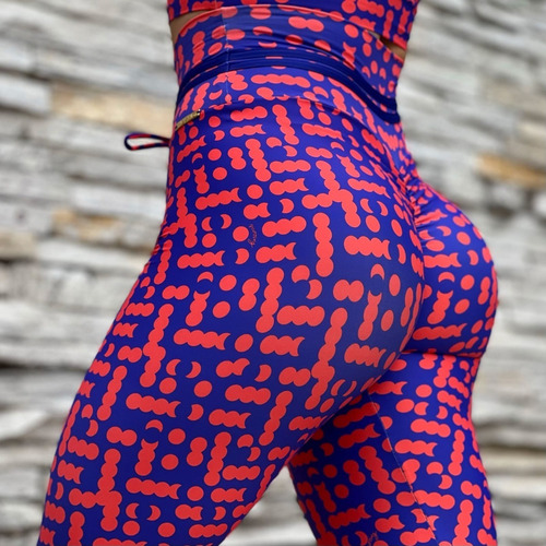 Imagem 6 de 6 de Legging Com Frazindo Levanta Bumbum Calça De Ginástica 901