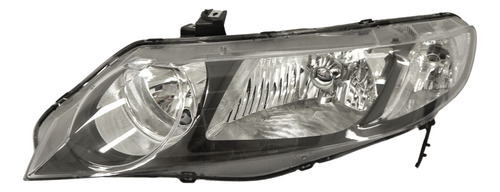 Farol New Civic Lxs 2007 2008 2009 2010 2011 Esquerdo