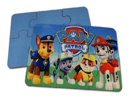 Imagen 3 de 3 de Puzzle Mdf 6 Piezas Personalizado Sàmano Uruguay