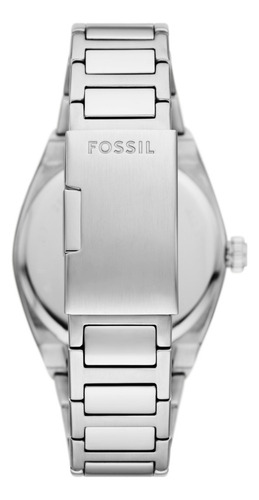 Reloj Hombre Fossil Everett Fs6056 De Acero Plateado