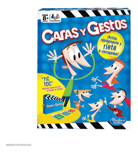 Juego De Mesa Hasbro Gaming Caras Y Gestos