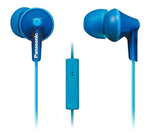 Panasonic Ergofit - Auriculares In-ear Con Micrófono Azul