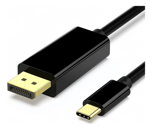 Cabo Tipo C Thunderbolt 3 Para Displayport 4k60hz Macho 1.8m