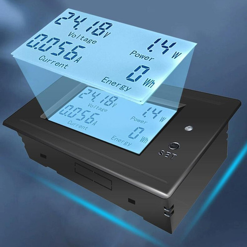 Medidor Potencia Corriente Voltaje Con Pantalla Digital Lcd