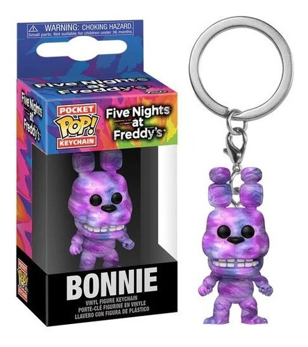 Pop Keychain: Five Nights At Freddy's Tie Dye -bonnie