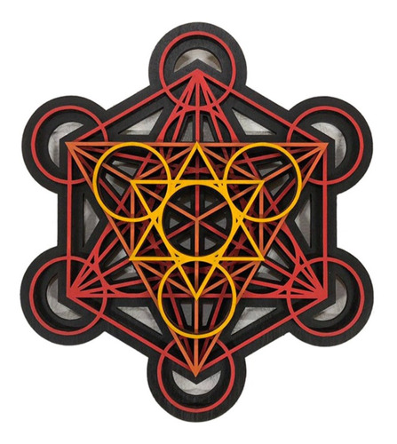 Geometria Sagrada Metatron Arte Mandala