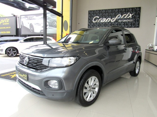 T-cross 2020 1.0 200 Tsi Total Flex Automático Cinza Compl
