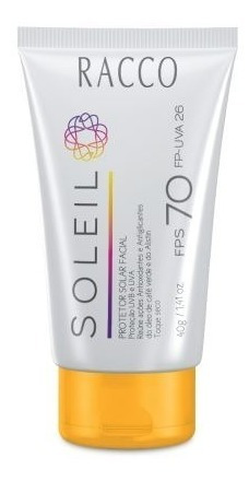 Protetor Solar Facial Soleil Fps 70