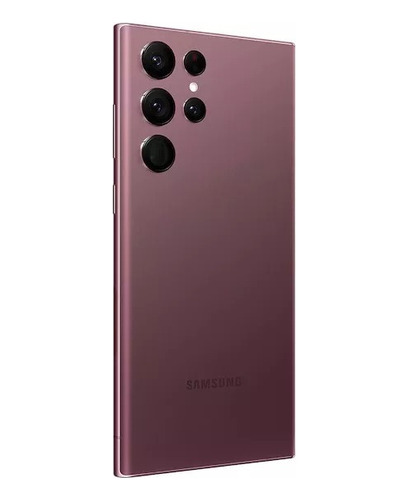 Samsung Galaxy S22 Ultra 256 Gb Burgundy Con Caja Original Rojo (Reacondicionado)