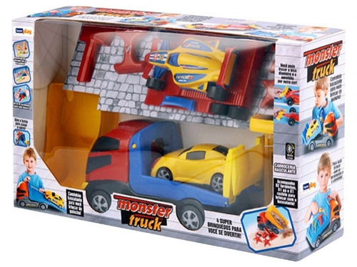 Mini Caminhão Infantil Monster Truck - Home Play