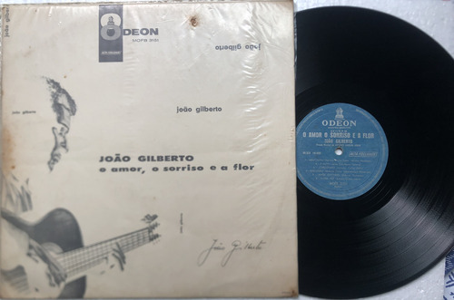 Lp, João Gilberto. O Amor, O Sorriso E A Flor. 