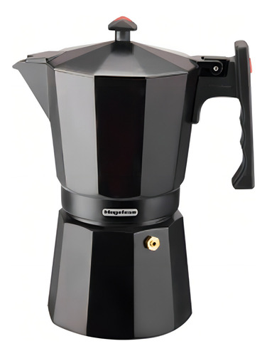 Cafetera Magefesa Kenia Noir 6 Pocillos Analógico Tipo Italiana Color Negra