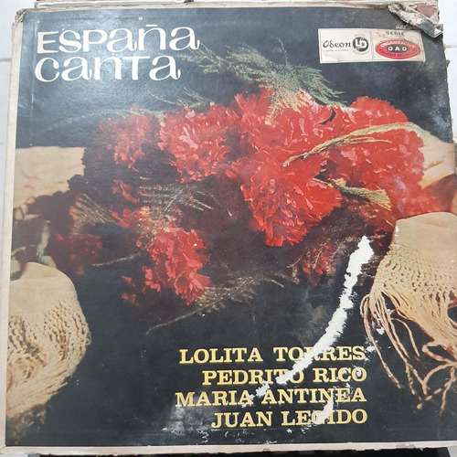 Vinilo España Canta Interpretes Varios Es1