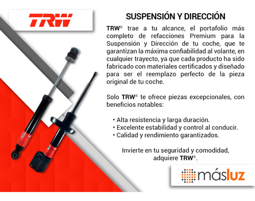 1_ Base Amortiguador Trasera A4 2.0l 4 Cil 2006 Trw