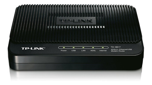 Router Modem Adsl Tp-link Td-8817 Para Internet Banda Ancha