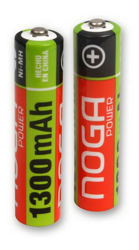 Imagen 3 de 4 de Pila Recargable Aaa 1300 Mah Ni-mh Precio X Unidad Envíos