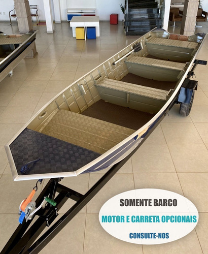 Barco Pety Amazonas 600 Sl ''semi Chato'' Pronta Entrega