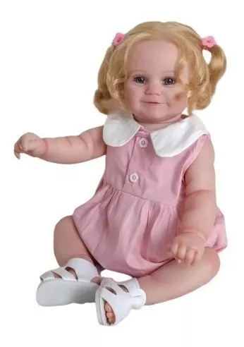 Boneca Bebê Reborn Malkitoys Prematuro Silicone Cauã 25cm - Malki toys