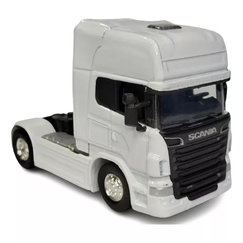 Mini Caminhão de brinquedo Scania a Bateria 2 Canais + Bateria Extra (