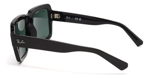 Ray-ban Magellan Para Rostros Grandes Unisex Rb4408 667771 Único Negro Verde Oscuro Negro Negro