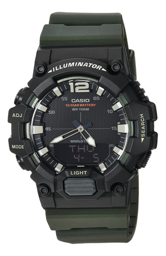 Reloj Casual De Resina De Cuarzo Casio Para Hombre