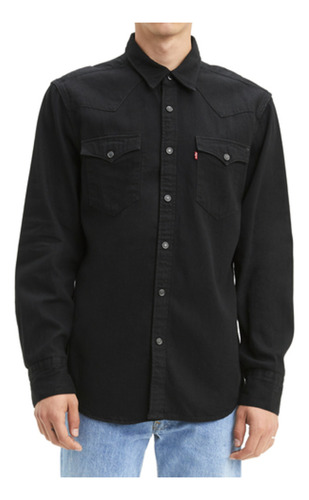 Camisa Hombre Western Standard Negro Levis 85744-0002