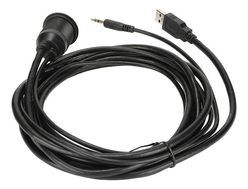 Cable Empotrado Para Montaje En Coche, 2 M, Usb 3.0, Aux Dc,