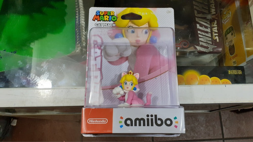 Amiibo Cat Peach Super Mario Completo Nintendo