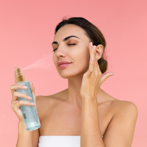 Tónico Facial Agua De Rosas Y Colágeno Secreto Herbal 250 Ml