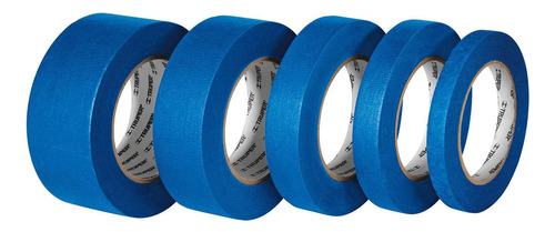 Cinta Masking Tape Azul De 1 X50m Para Pintor Truper Msk-1a