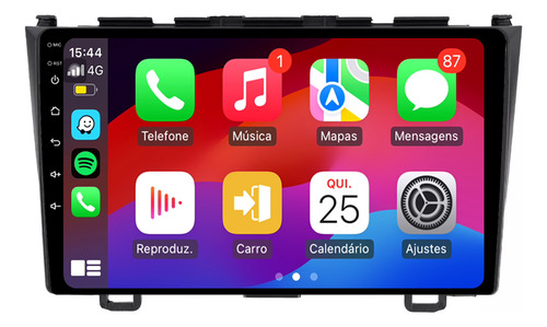 Central Multimidia Crv 05/11 9p Android 13 Carplay 2gb 64gb