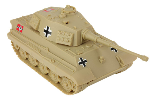 Bmc Ww2 German King Tiger Tank - Tan 1:32 Vehículo Para Ho.