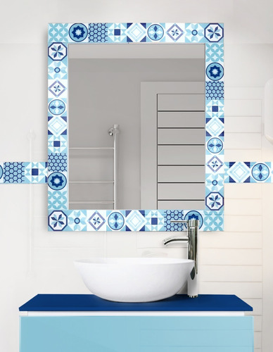 Juego De Baño Vanitory Flotante + Espejo + Guardas