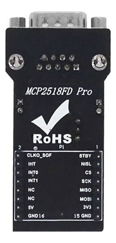 Transceptor Mcp2518fd, Módulo Spi A Canfd, Módulo Ata6560