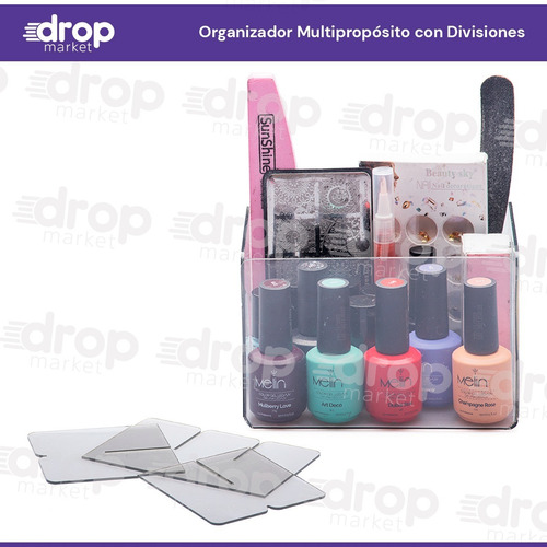 Organizador Escritorio Lapicero Porta Lápices 6 Divisiones